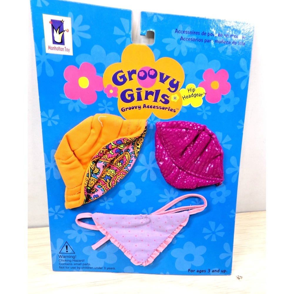 Manhattan Toy 2001 Groovy Girls Groovy Gear Hip Head Gear # 101200 NEW